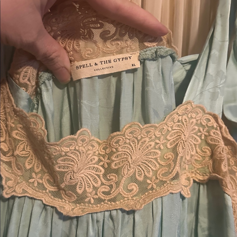 EUC Spell Oceans dress in Seafoam - Picture 5 of 9